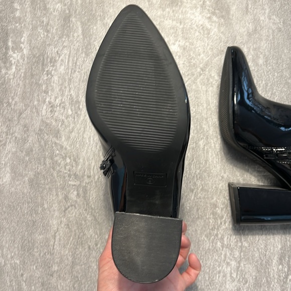 Brand New patent Leather booties! - Picture 3 of 5